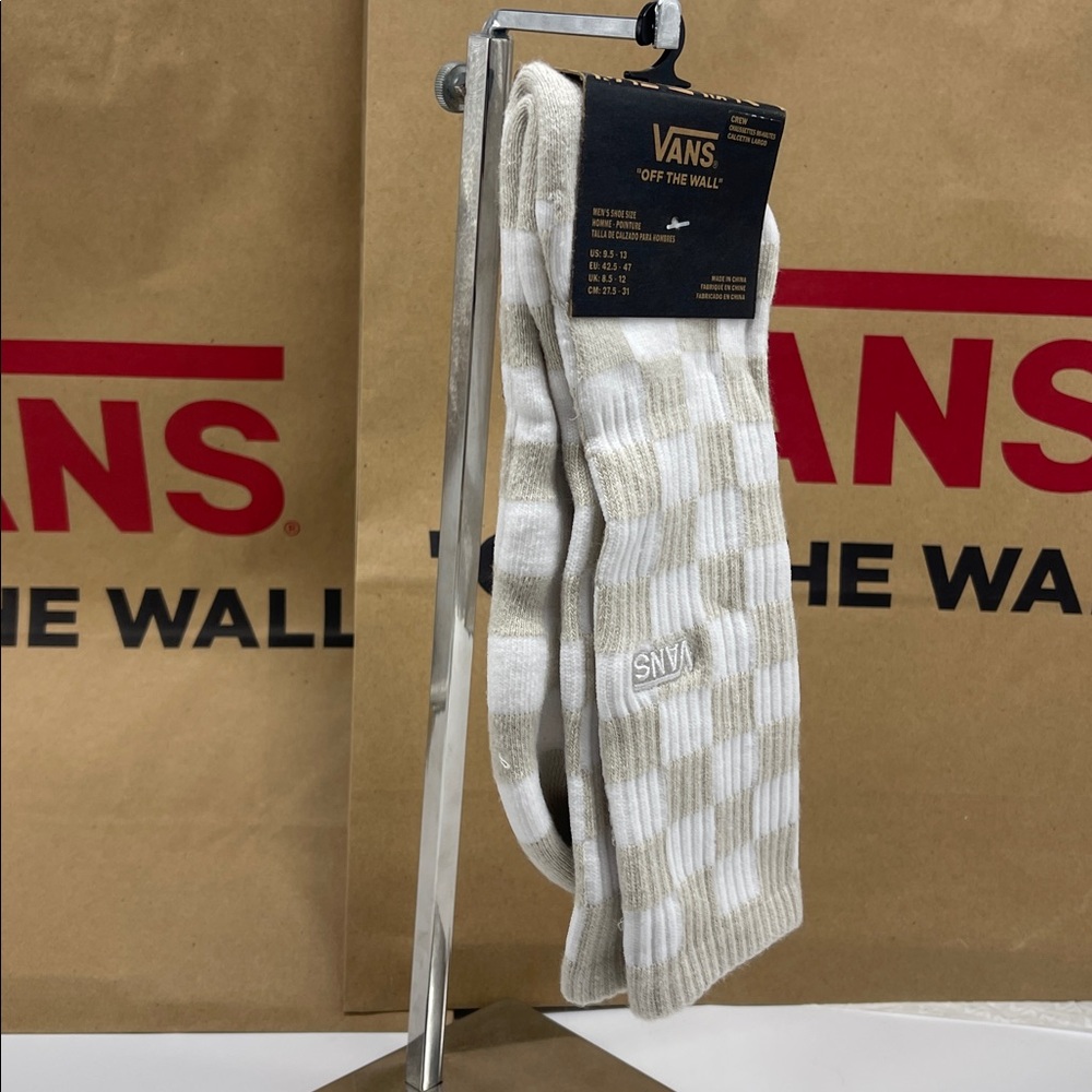 VANS "Off The Wall" Crew socks Checkerboard 
Vans socks (1 pair) - Picture 3 of 16
